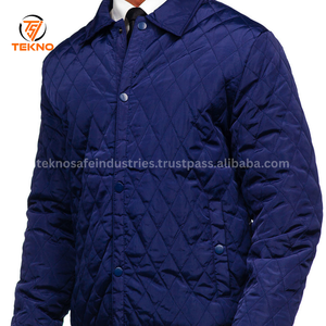 Chaquetas acolchadas con capucha extraíbles brillantes para hombre de invierno, venta al por mayor, chaqueta acolchada de nailon personalizada, acolchada, transpirable, servicio OEM personalizado - Product Image 6