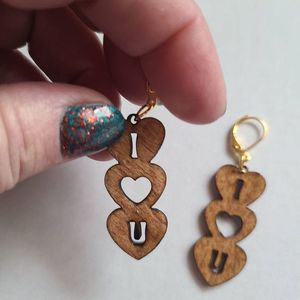 ขายร้อนแฟชั่นไม้แฟชั่นต่างหูสําหรับพรรคสวมใส่ทุกวันงานแต่งงานฟังก์ชั่นคุณภาพสูงสไตล์ต่างหูแฟชั่น - Product Image 5