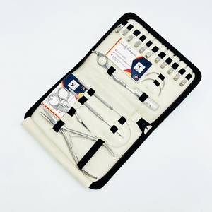 Premium Silver Stainless Steel Commercial Use Hair <b>Extension</b> Tool Kit <b>Micro</b> Link Hair Crimping Pliers Sectioning Ring Pulling - Product Image 3