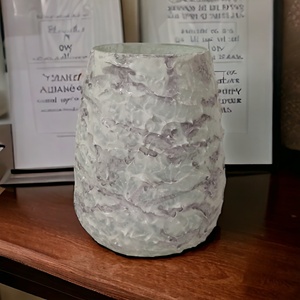 โคมไฟและขวดโหลแก้วเทียนลวดลายโมเสกสีขาวทำด้วยมือมีลวดลายตามสั่งสำหรับงานแต่งงานคริสต์มาสและของตกแต่งบ้าน - Product Image 3