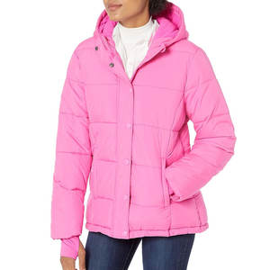 Precio al por mayor logotipo personalizado abrigo de invierno chaqueta acolchada para las señoras nuevo estilo de moda chaqueta acolchada de las mujeres - Product Image 1