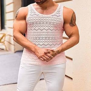 Respirant Entraînement Hommes Débardeur Gym Hommes pour Vente En Ligne Prix Pas Cher Top Qualité Hommes Débardeur - Product Image 3