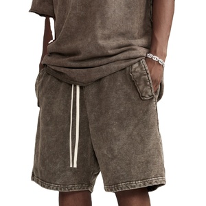 Pantalones Cortos Holgados de Lona de Secado Rápido con Bolsillos para Hombre, Ropa Deportiva Informal, Nueva Colección Verano 2026 - Product Image 1