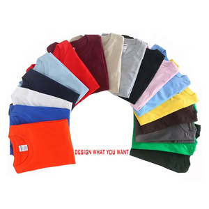 T-shirt à manches courtes d'été avec logo personnalisé en gros Jeunes garçons 100% T-shirt blanc uni en coton biologique pour garçons - Product Image 2