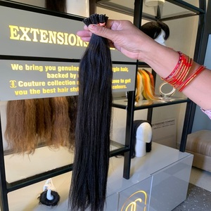 Meilleures extensions de cheveux indiens Remy Itip cuticules alignées donneur unique pré-collé longue kératine permanente haute cheveux humains - Product Image 1
