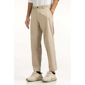 Pantalones de Hombre de Pana 100% Algodón, Corte Regular, MN-TRC-SS25-023, Logotipo Personalizable, Botones y Cremalleras Rectas, Pantalones de Traje Formales - Product Image 4