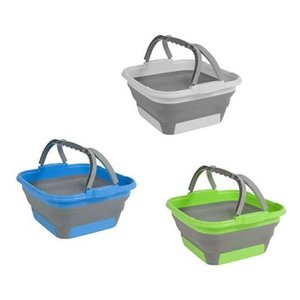 Cesta de plástico Cleo Fold plegable (36,3x35,3x17cm) Surtido 0203064C C9N - Product Image 1