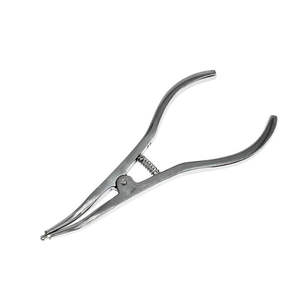 Pinza de Goma Dental Quirúrgica Manual de Acero de Alta Calidad, Grado A+, Clase I, Reutilizable, Certificada por CE por SurgiRight - Product Image 5