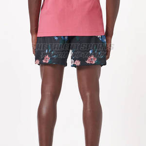 Shorts en maille non tissée pour homme, usage extérieur, taille personnalisée, respirant, séchage rapide, taille élastique, nouvelle arrivée - Product Image 4