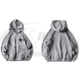 Sudadera con Capucha de Alta Calidad, Cuello Redondo, Sin Cordones, Corte Regular, para Hombre, Poliéster/Algodón, Transpirable para Invierno - Product Image 4