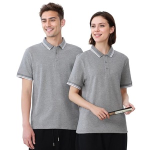 2025 T-shirt de golf uni léger pour hommes 100% polos en polyester - Product Image 6