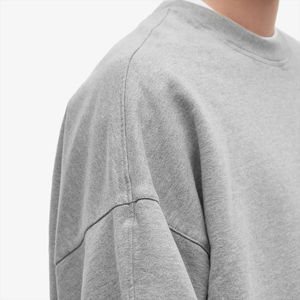 เสื้อสเวตเตอร์โอเวอร์ไซส์ผ้าฝ้ายผ้าเทอร์รี่ผ้าคอตตอนพิมพ์ลายตามสั่งฤดูใบไม้ร่วง - Product Image 6