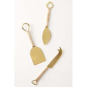 Portátil Nuevo Premium Diseño de logotipo personalizado Mango de giro dorado Esparcidor y rebanador de mantequilla de acero inoxidable - Product Image 6