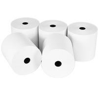 Papel térmico de calidad superior 80x80mm 80x70mm 57x40mm Impresora de caja registradora Rollos de papel térmico de alta calidad