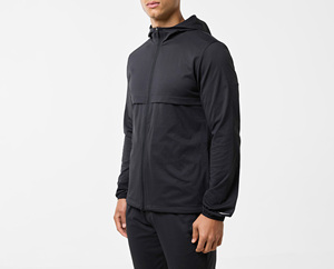 ชุดเซ็ตเสื้อฮู้ดดี้และกางเกงวอร์มสตรีทแวร์ผ้าฝ้าย 100% พิมพ์ลายแบบฟอกสี น้ำหนักเบา คุณภาพสูง สำหรับผู้ชาย - Product Image 4