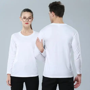 Chemise homme en popeline 100 % coton, manches longues, infroissable, couleur unie, haute qualité, vente en gros usine - Product Image 5