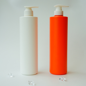 Top vente 800ml en plastique cylindre Lotion vaporisateur bouteille pompe OEM marque Gel douche vide cylindrique Lotion pompe de pulvérisation pulvérisateur - Product Image 1