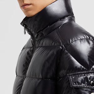 Veste matelassée pour homme camouflage en gros, logo personnalisé, OEM imprimé, streetwear, veste d'hiver avec poches - Product Image 2