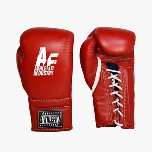 Venta al por mayor de cuero personalizado logotipo guantes de boxeo para cuero profesional hecho a medida de cuero genuino de vaca guantes de boxeo - Product Image 5