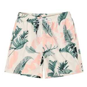 Short d'été Logo personnalisé Polyester 5 entrejambe vierge double couche unisexe Beach Wear Short en maille pour hommes de natation et de course - Product Image 1