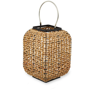 Farol colgante de jacinto de agua, luces decorativas tejidas a mano de buena calidad, faroles naturales hechos en Vietnam - Product Image 6