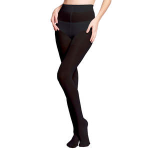 Collant a Compressione Media Trasparenti Opachi Taglie XL Plus Lunghezza Lunga per Ragazze Modello 830 in Spandex Tinta Unita o Stampato - Product Image 5