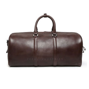 Nuevo logotipo personalizado, bolsas de lona ecológicas de cuero informales, bolsas de viaje ligeras de gran capacidad de alta calidad - Product Image 3