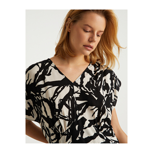 Vestido Casual Maxi de Viscosa con Estampado Detallado, BGN Turquía - Product Image 5