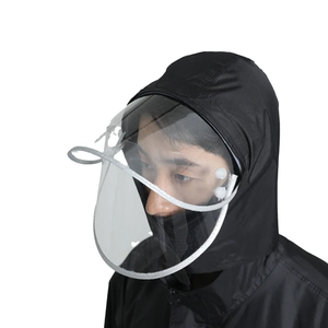 Logo personnalisé Sweat à capuche à fermeture éclair Imperméable pour hommes et femmes Col haut Veste d'extérieur Coupe-vent Veste pour hommes - Product Image 5