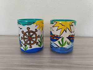 DAFNI <b>BIG</b> PAZAR Custom 3D Relief Ceramic Mug Handmade Hand Painted Cute Fruit Design Dishwasher Safe Gift Box - Product Image 6
