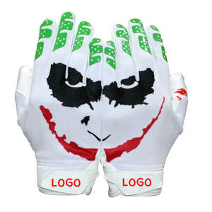 Gants de football américain de qualité supérieure Gants récepteurs de football à performances améliorées pour adultes, jeunes et enfants - Product Image 1