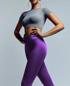 กางเกงเลกกิ้งผู้หญิง Active Balance เนื้อผ้านุ่ม ยืดหยุ่น สวมใส่สบาย ระบายอากาศได้ดี เอวกลาง แห้งเร็ว เป็นมิตรกับสิ่งแวดล้อม ยืดหยุ่น กระชับการเคลื่อนไหว - Product Image 1