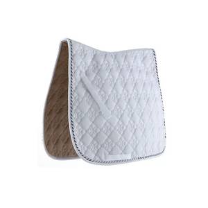 Günlük kullanım pamuk kapitone tüm amaçlı İngiliz eyer ped konturlu binicilik ped toptan binicilik eyer ped - Product Image 2