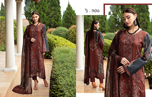 Algodón paquistaní/Trajes de césped Faisalabad Algodón/Trajes de césped vestidos paquistaníes Salwar kameez Ropa de verano Salwar kameez mujeres - Product Image 3