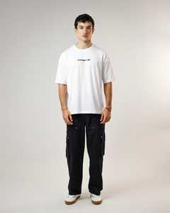 T-shirt surdimensionné 100% coton personnalisé pour hommes grande taille coupe ample avec logo imprimé à manches courtes et à séchage rapide grand et grand - Product Image 3