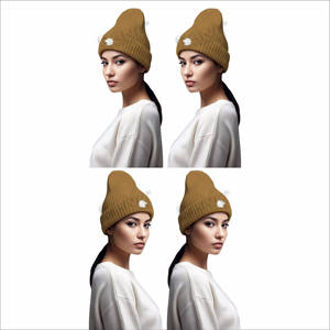 Servicio OEM, Gorros de Punto para Mujer, Último Estilo, Gorros de Punto para Mujer, Nueva Llegada, Gorros de Punto Jacquard para Mujer en Cantidad al por Mayor - Product Image 6