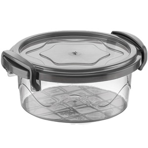 กล่องใส่อาหารพลาสติกขนาดเล็ก 300 มล. ปลอดสาร BPA ผลิตด้วยวิธีฉีดขึ้นรูป ป้องกันการรั่วซึม ฝาปิดแน่นสนิท เป็นมิตรต่อสิ่งแวดล้อม เหมาะสำหรับจัดเก็บอาหารในครัว - Product Image 5