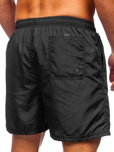 Short de plage sportif pour homme Matériau en nylon à séchage rapide Couleur personnalisée Motif solide Vente en gros Maillot de bain OEM avec service OEM - Product Image 3