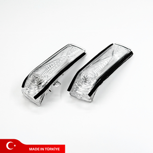 ชุดไฟเลี้ยวกระจกมองข้าง ซ้าย-ขวา สำหรับ Fiat Doblo II Opel Combo D รุ่น 71765449 71765377 - Product Image 1