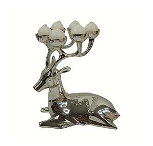 Venta caliente Metal Festivo Reno Portavelas Centro de mesa Decoraciones para el hogar Mesa de comedor Decoración de jardín. - Product Image 5