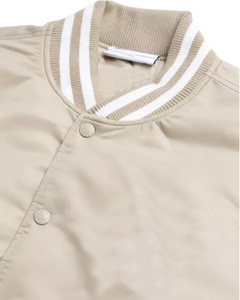 Chaqueta de Béisbol Varsity de Satén para Hombre de Alta Calidad, Transpirable, Impermeable, Reversible, Estilo Vintage de Invierno con Patrón a Cuadros - Product Image 4