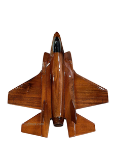 Modelo de Avión F-35 de Madera de Caoba, Artesanía de Fábrica de Vietnam/Modelo de Avión F-35 de Madera a Escala Hecho en Vietnam - Product Image 5
