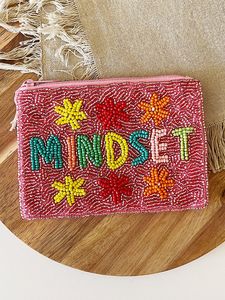 Porte-monnaie en tissu de coton avec broderie - Product Image 4