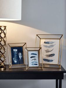 Marco de fotos metálico glamuroso para decoración del hogar y fiestas, con acabado brillante, soluciones deslumbrantes para exhibir fotos - Product Image 2