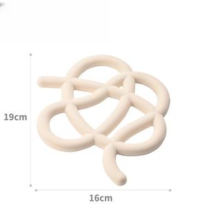 Food-grade Thickened <b>Silicone</b> Minimalist Heat Resistant Non-Slip Kitchen <b>Mat</b> for Enamel Pots and Casserole Dishes Anti-Scald - Product Image 6