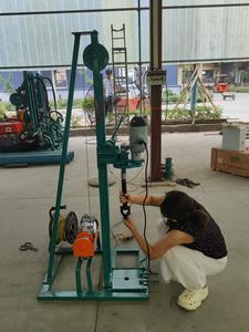 Kleine Draagbare Boormachine Voor Diep Waterputboren Elektrisch Aangedreven Nieuwe Staat Kerngebruik - Product Image 2