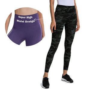 Custom Best Selling Yoga Wear <b>Leggings</b> Seamless Butt Lift Compression Pants Women Tie Dye Scrunch pants - Product Image 2