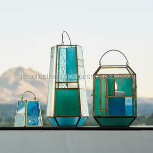 Wholesale Supply Handmade Metal And Glass <b>Candle</b> <b>Lantern</b> for Wedding Decoration from Indian Manufacturer - Product Image 3
