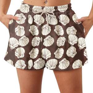 Short d'entraînement à cordon de serrage Sublimation Quick Dry Breathable Sport Jogging Running Short pour femme - Product Image 4