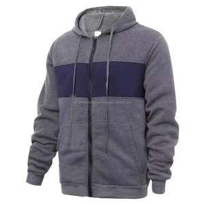 Sudaderas con Capucha para Hombre de Marca, con Cierre, Transpirables, Estilo Urbano, Holgadas, Sostenibles, de Marca Privada - Product Image 2